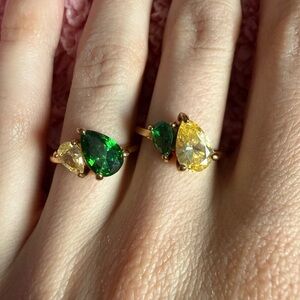 May/August birthstone rings